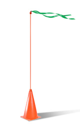 48-inch fiberglass pole Eye-level Wind Indicator