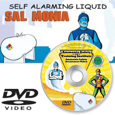 The Ammonia Safety Awareness DVD available in English or Spanish