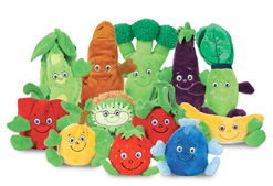 6 Plush Garden Hero Characters for Early Elementary