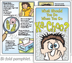 What Should You Do When You Go Ka-Choo?  bi-fold pamphlet