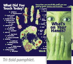 What’s on Your Hands? tri-fold pamphlet