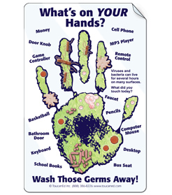 Infection and Germ Control Educational Materials, Posters and Pamphlets