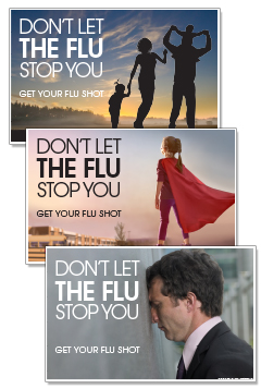 Flu vaccination materials